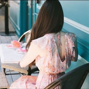 Anthropologie Floral Gown 🌸